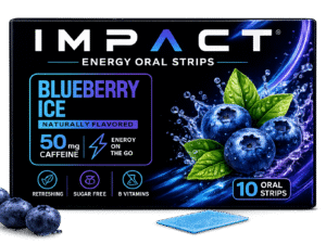 Impact™ Energy Strips – Blueberry Ice